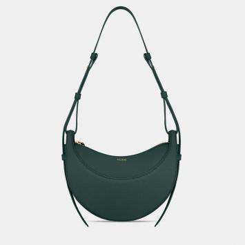 مملوكة مسبقًا Polene Numero-Dix Grainy Green Edition Calfskin Handbag