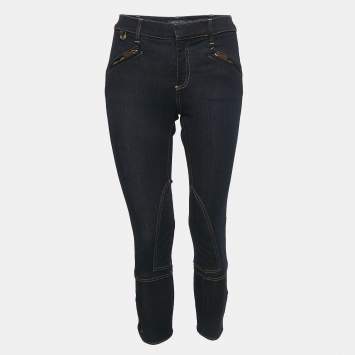Pre Owned Polo Ralph Lauren Blue Denim Whitlyn Jod Jeans M Size 30