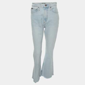 Pre Owned Polo Ralph Lauren Light Blue Wash Denim Jeans S