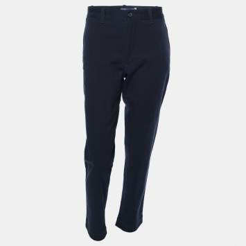 Polo Ralph Lauren Navy Blue Stretch Fabric The Slim Chino Trouser S