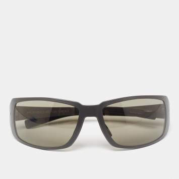 Pre Owned Porsche Design 8513 Rectangle Sunglasses 