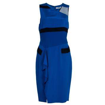 Pre Owned Prabal Gurung Fold Slit Dress L