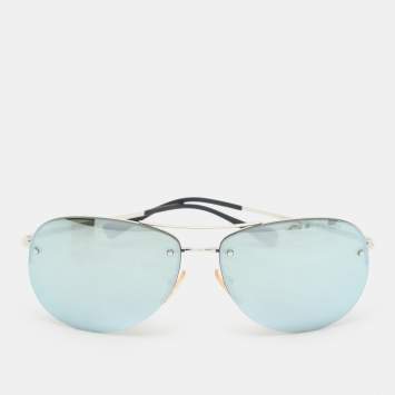 Prada Sport Green SPS50R Gradient Aviator Sunglasses