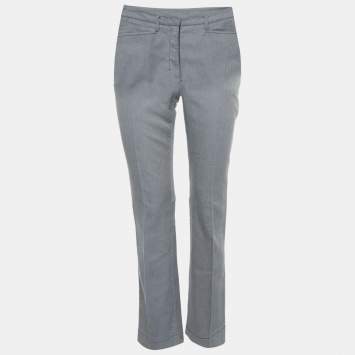مملوكة مسبقًا Prada Sport Blue Gabardine Pants S/Waist 26"
