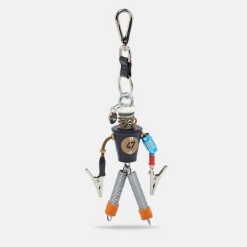Pre Owned Prada Multicolor Trick Robot Bag Charm