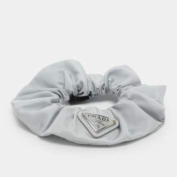 Pre Owned Prada Grey Re-Nylon Hairband