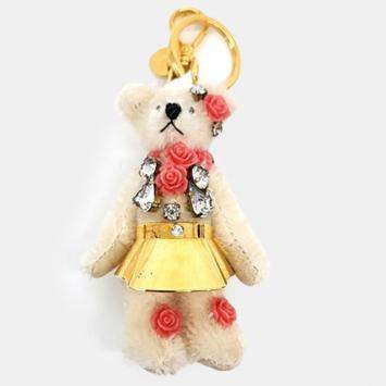 Pre Owned Prada Bear Keyring and Bag Charm