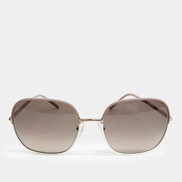 Pre Owned Prada Acetate, Gold Tone Metal sunglass
