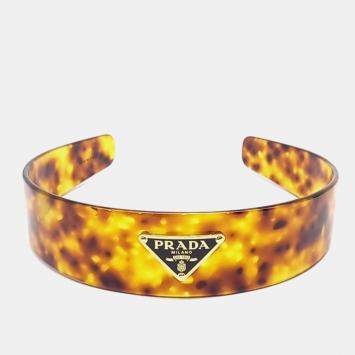 Pre Owned Prada brown hairband