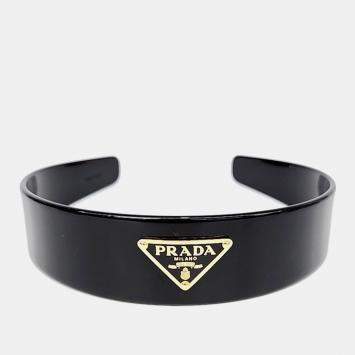 Pre Owned Prada Black Hairband