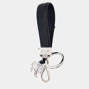 Pre Owned Prada Saffiano Keyring and Bag Charm (2PP125)