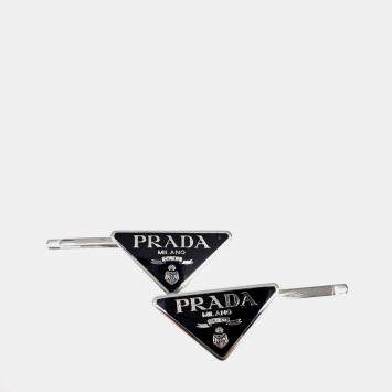 Pre Owned Prada Metal hairpin
