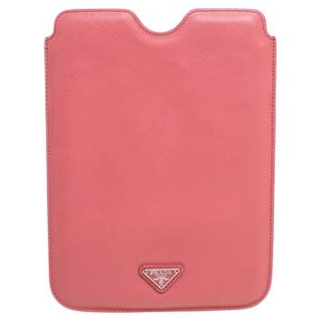 مملوكة مسبقًا Prada Pink Saffiano Leather iPad Mini Case