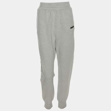 Pre Owned Prada Grey Jersey Jogger M