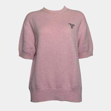 Pre Owned Prada Cashmere Crew Neck Top IT 40