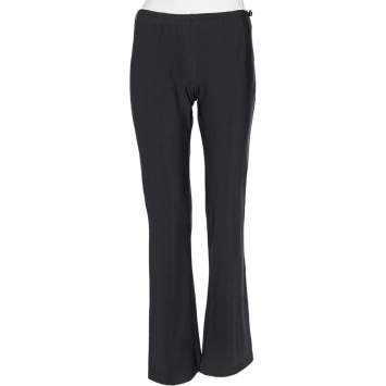 Pre Owned Prada Sport Navy Blue Jersey Flared Leg Pants L