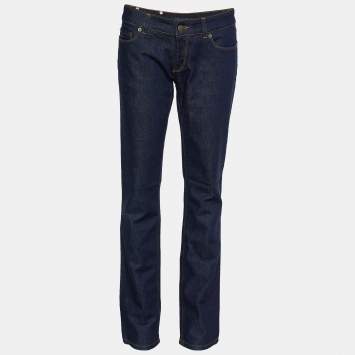 Pre Owned Prada Indigo Dark Wash Denim Contour Fit Jeans M
