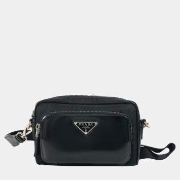 Prada Black Pochette Crossbody Bag