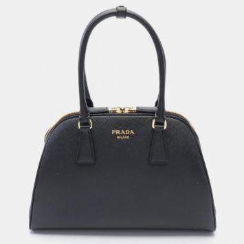 Prada Black Leather Handbag