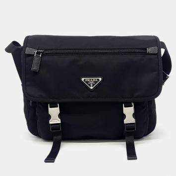 Prada Black Nylon Crossbody Bag