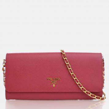 Prada Saffiano Wallet On Chain