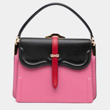 Pre Owned Prada Pink Belle Satchel
