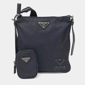 Pre Owned Prada Re-nylon Tessuto Crossbody Bag