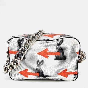 Pre Owned Prada Dino Shoulder Bag (1BA028)
