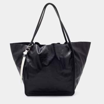 Pre Owned Proenza Schouler Black Leather Extra Large Tote