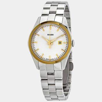 Pre Owned Rado HyperChrome Quartz Silver Dial Ladies Watch R32975123 31 mm