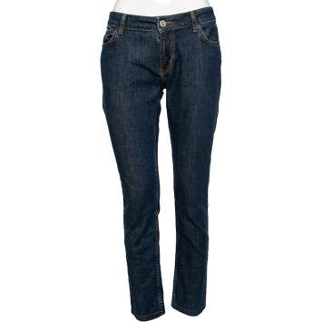 Pre Owned RED Valentino Blue Denim Bow Detail Jeans M
