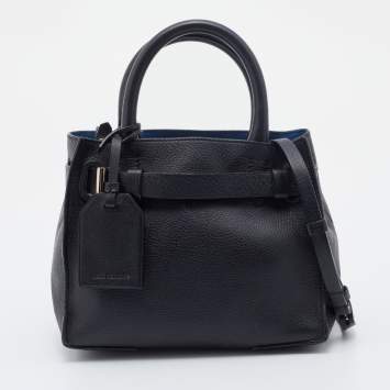 Pre Owned Reed Krakoff Black Leather Boxer Tote