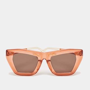 Pre Owned Rejina Pyo x Product Orange/Gold RP-08C02 Butterfly Sunglasses