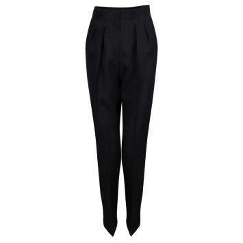 Pre Owned Roksanda Ilincic Dark Grey Wool Trousers M
