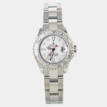 Rolex Yacht-Master 169622 Automatic Silver Stainless Steel Ladies Watch 29 mm