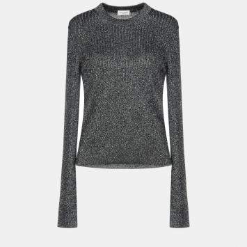 Pre Owned Saint Laurent Acetate Sweater M