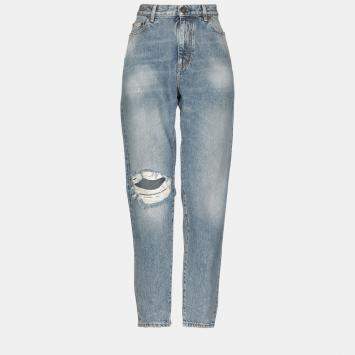 Pre Owned Saint Laurent Cotton Jeans 26