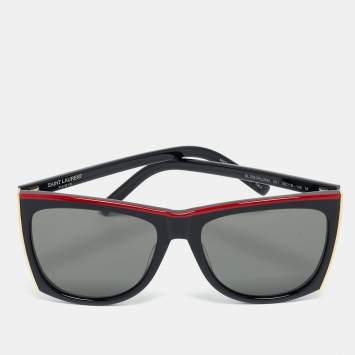 Saint Laurent Black/Red SL 539 Paloma Square Sunglasses