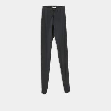 Saint Laurent Navy Blue Jersey Tights XS