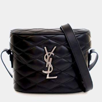Pre Owned Saint Laurent Lambskin June Box Bag