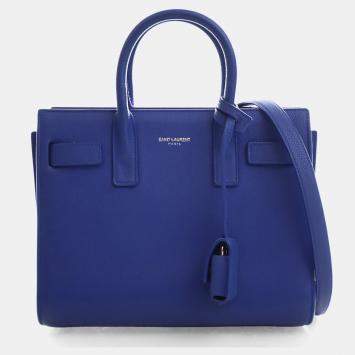 مملوكة مسبقًا Saint Laurent Nano Calfskin Sac de Jour