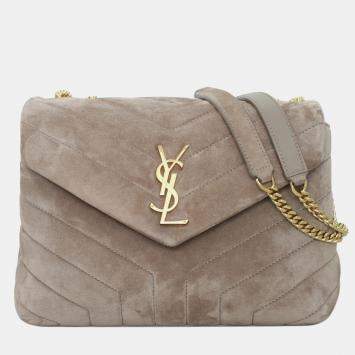 مملوكة مسبقًا حقيبة سان لوران باريس لولو شامواه صغيرة