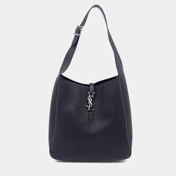 مملوكة مسبقًا Saint Laurent Paris Black Leather LE 5A7 Soft Large