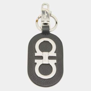 مملوكة مسبقًا دلاية مفاتيح سالفاتوري فيراغامو جانشيني جلد أسود