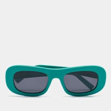 Pre Owned Salvatore Ferragamo Green SF1046S Gradient Sunglasses