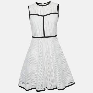 Sandro White Lace Mini Dress S