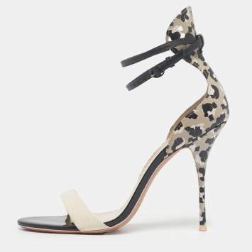 Pre Owned Sophia Webster Multicolor Leather Nicole Ankle Strap Sandals Size 40.5