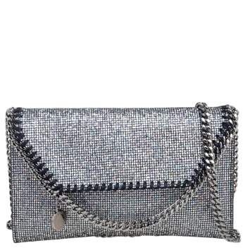 Pre Owned Stella McCartney Multicolor Disco Glitter Mini Falabella Crossbody Bag