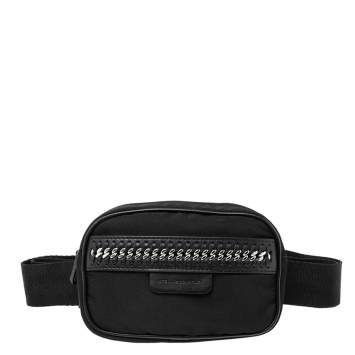 Pre Owned Stella McCartney Black Eco Nylon Mini Bum Belt Bag