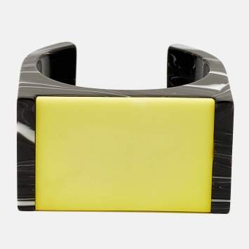 Pre Owned Stella McCartney Resin Open Cuff Bracelet